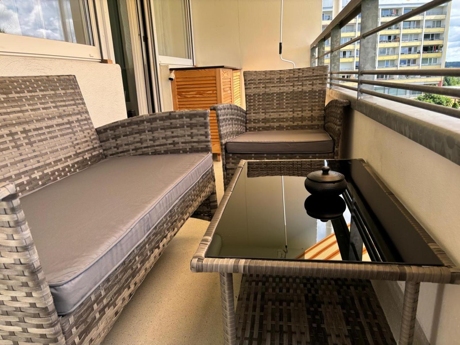 Oberteuringen Ferienappartement Mit Berg- Und Seesicht מראה חיצוני תמונה